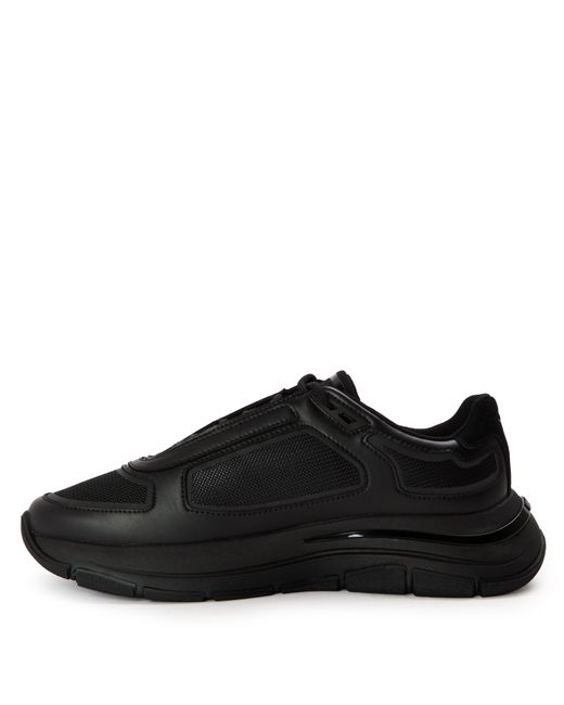 Mallet Black Alton Low-Top Trainers for men