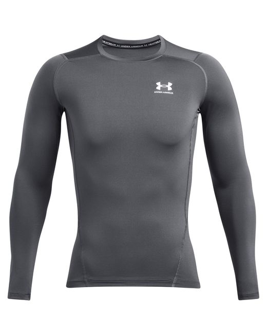 Under Armour Gray Heatgear Long Sleeve for men