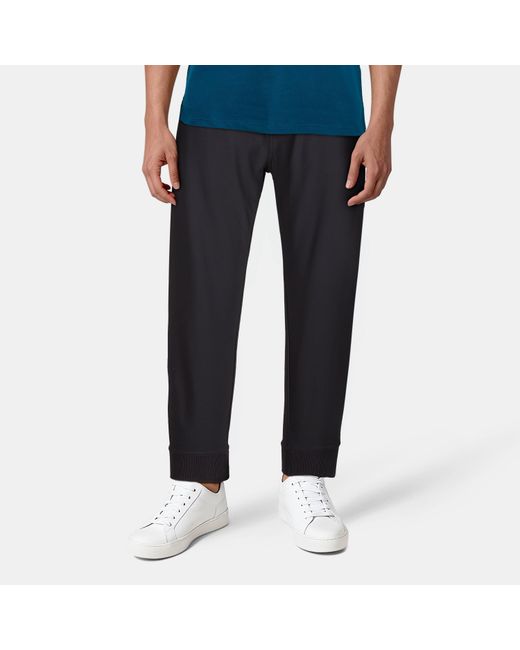 Lyle & Scott Black Golf Airlight Trousers for men