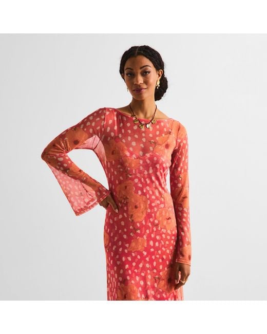 Never Fully Dressed Red Long Maxi Dress