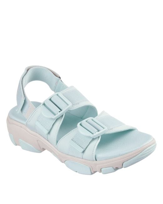 Skechers Blue Flat Sandals