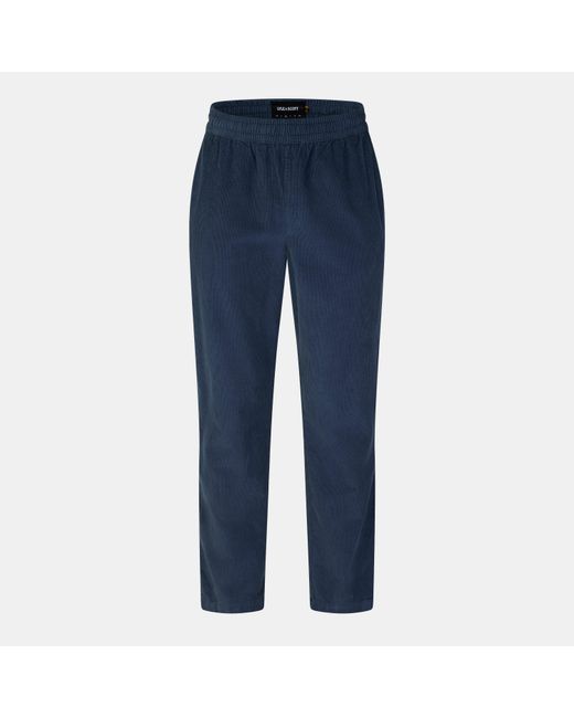 Lyle & Scott Blue Loose Wide Leg Trouser for men