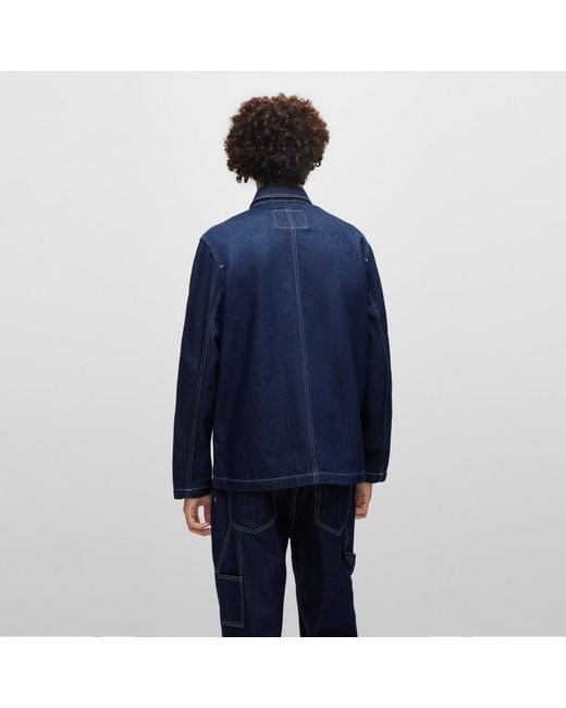 HUGO Blue Denim Jacket for men
