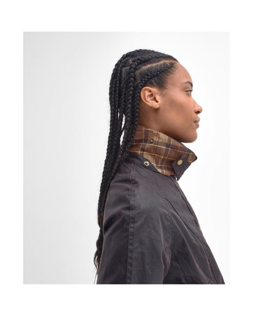 Barbour Black Beadnell Wax Jacket