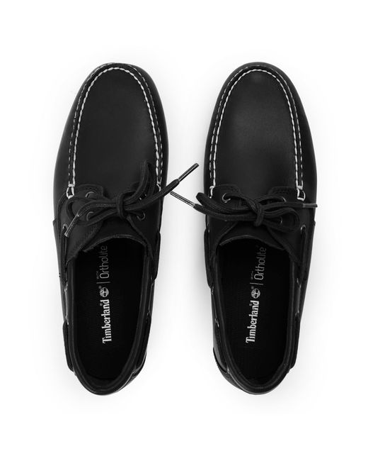 Timberland Black Boat Shoe for men
