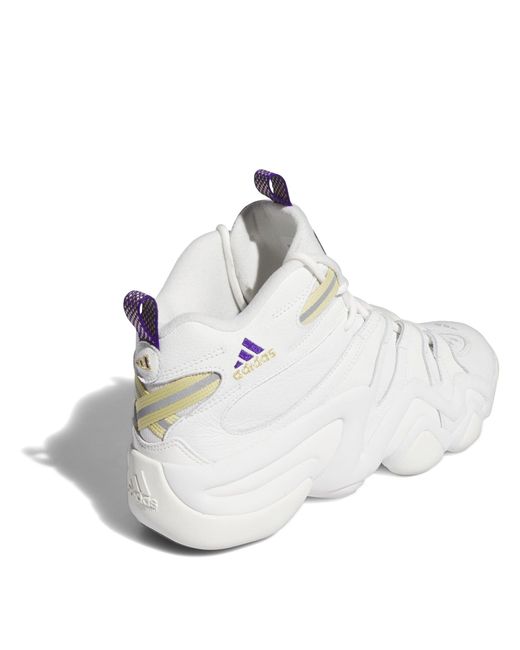 Adidas White Crazy Basketball Trainers for men