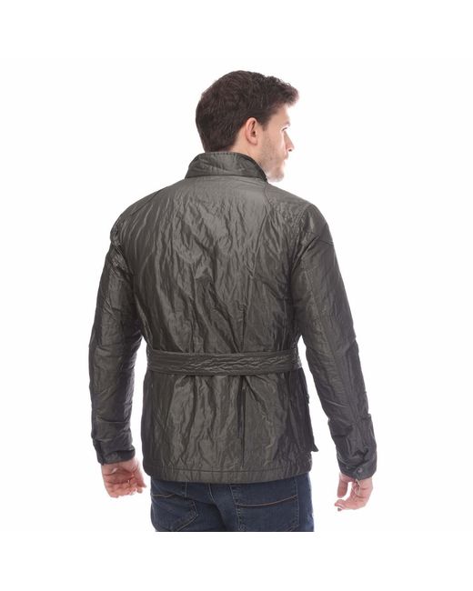 Belstaff Gray Technical Shell Trialmaster Concept Jacket for men