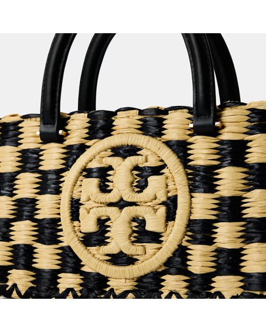 Tory Burch Black Ella Tote Bag
