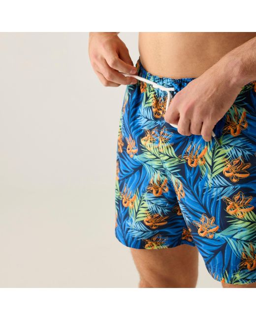 Regatta Blue Loras Swimming Shorts for men