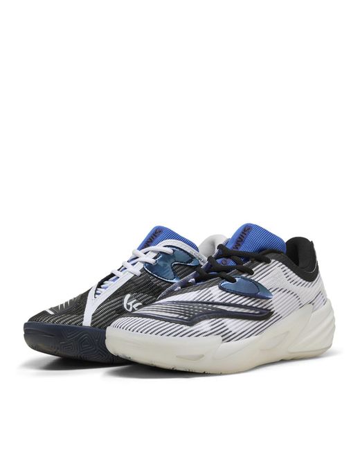 PUMA Blue All-Pro Nitro 2 Shammgo Basketball Trainers for men