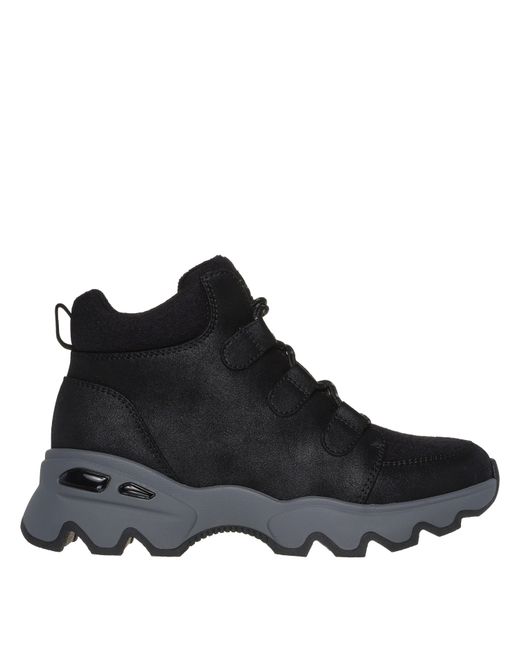 Skechers Black Biglug Non Waterproof Walking Shoes