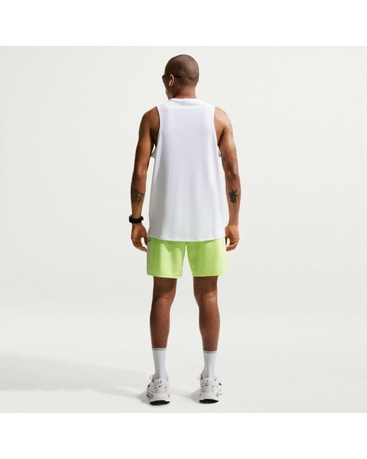 Nike Green Miler 7 Performance Running Shorts for men