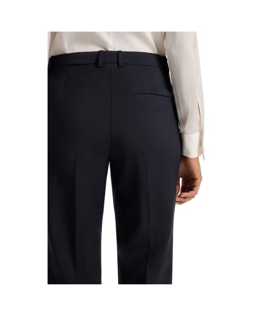 Boss Blue Tameah Slim Fit Trousers