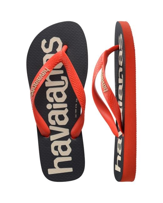 Havaianas Red Flip Flops