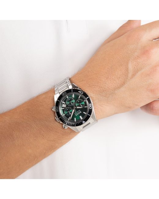 Boss Green Gents Sealiner Chrono Stainless Steel Watch for men