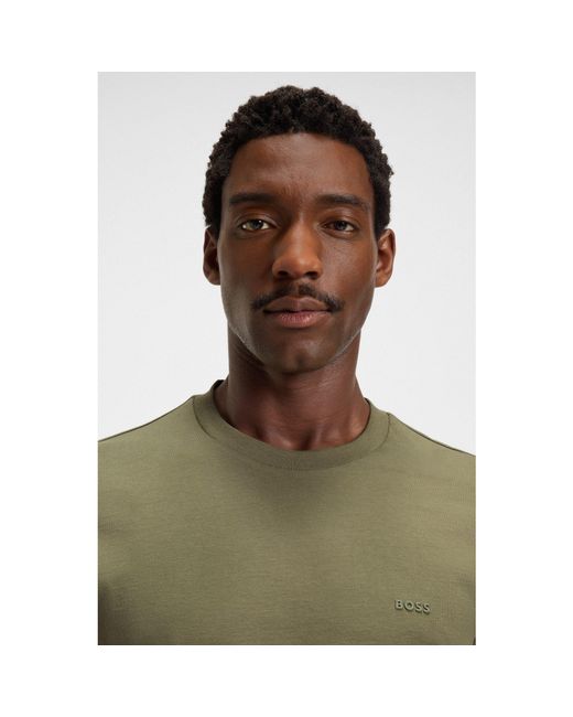 Boss Green Thompson Soft Cotton T-Shirt for men