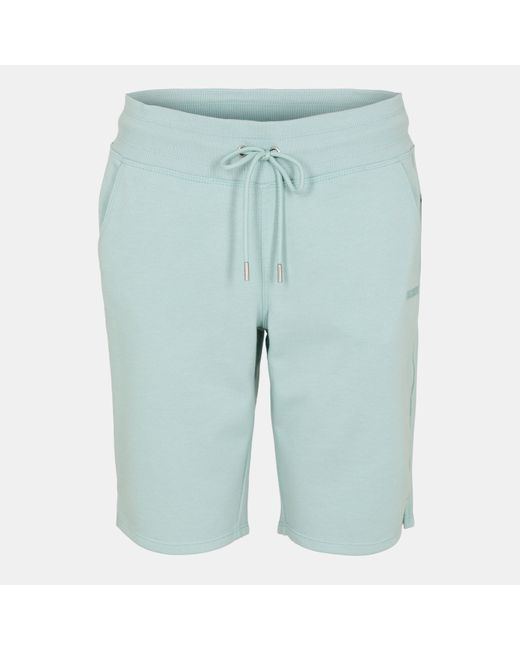 DKNY Blue Terry Jersey Jogger Shorts