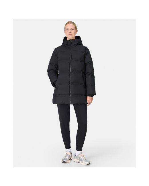 Sweaty Betty Blue Nimbus Mid Long Puffer Jacket