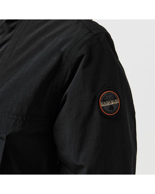 Napapijri Black Rainforest Waterproof Winter Rain Anorak