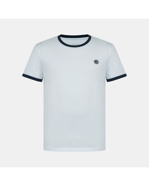 Pretty Green Blue 5-Pack Cotton Crew Neck Short Sleeve T-Shirt for men