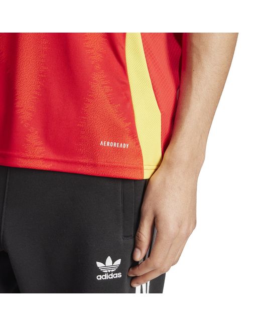 Adidas Red Spain Home Shirt 2024 Adults