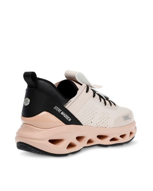 Steve Madden Pink Surge Low Top Trainers