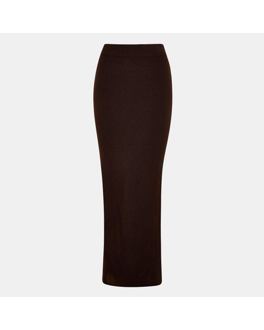 Jack Wills Brown Knitted Jumper Dress