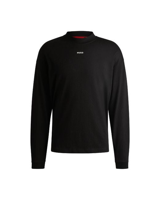 HUGO Black Daposo 10248326 01 Polo Shirt for men