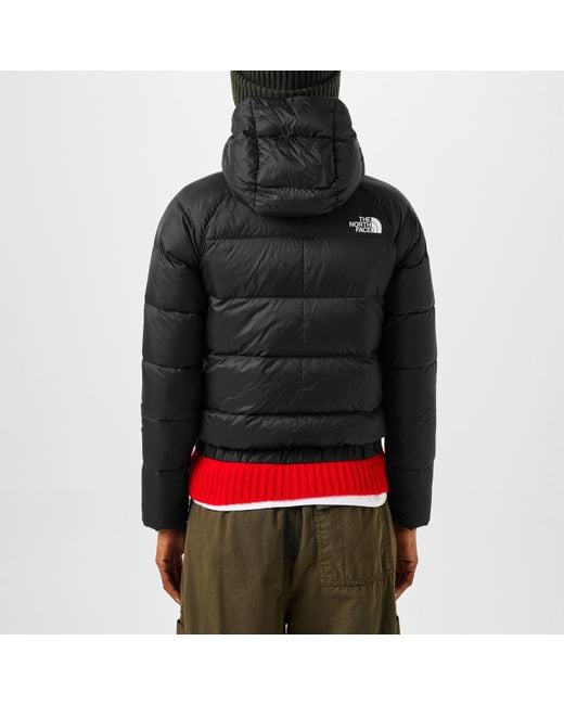 The North Face Black Hyalite Water Resistant Down Short Puffer Jacket