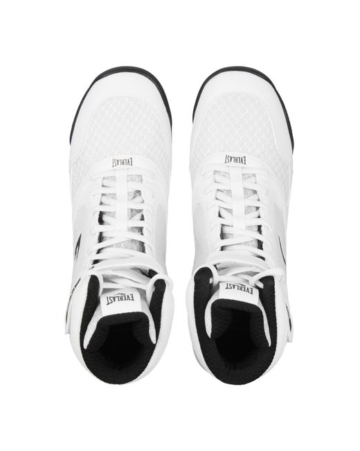 Everlast White Pro Elite Boxing Boots for men