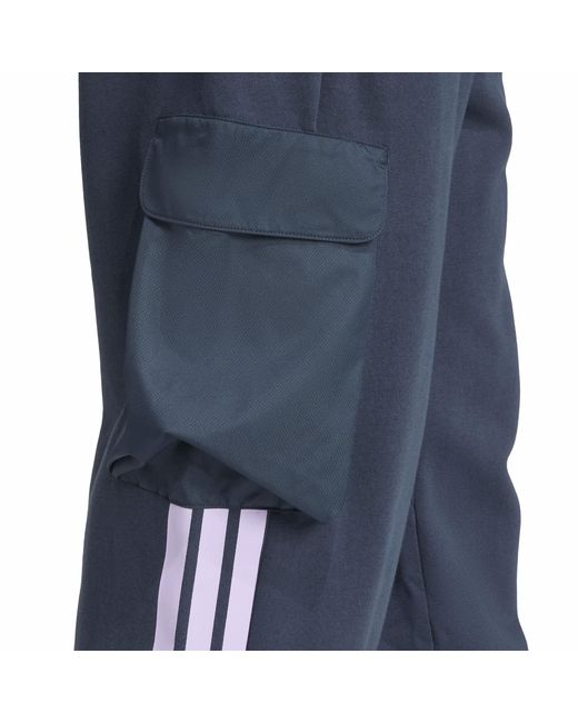 Adidas Blue Utility Joggers for men