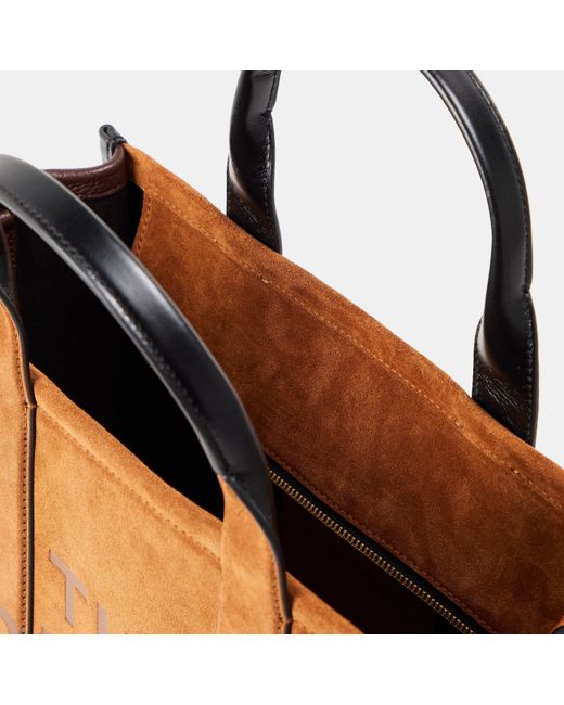 Marc Jacobs Brown Medium Leather Tote Bag
