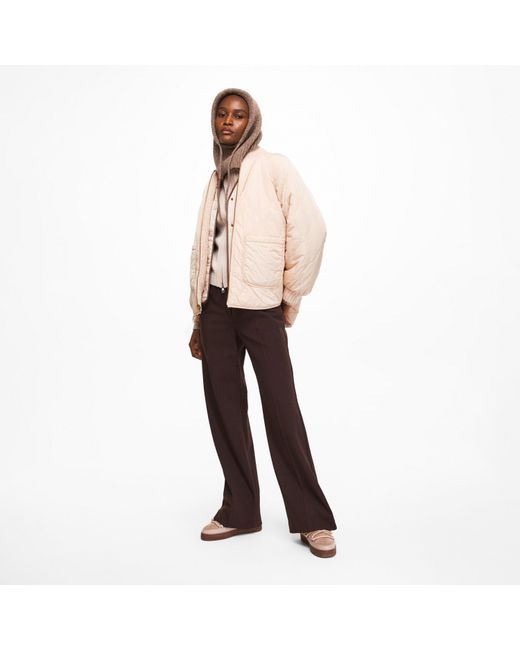 Varley Natural Serina Reversible Quilt Jacket