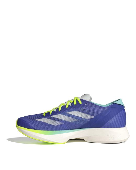 Adidas Blue Adizero Takumi Sen 10 Running Shoes