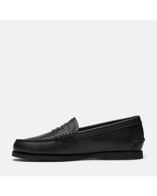 Timberland Black Boat Shoes for men