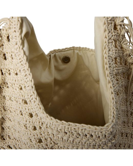 Biba Natural Fringe Shoulder Bag