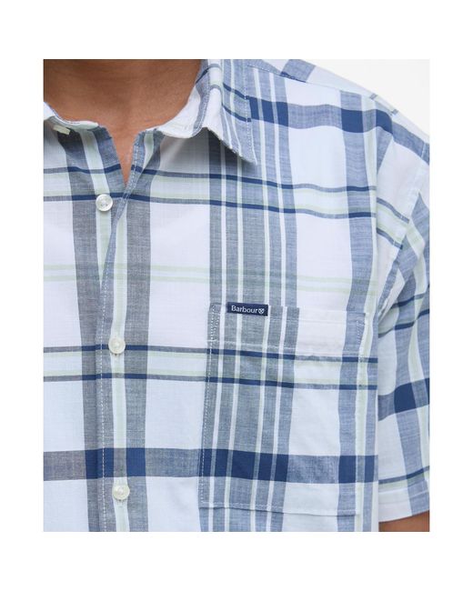 Barbour Blue Grassbeach Shirt for men