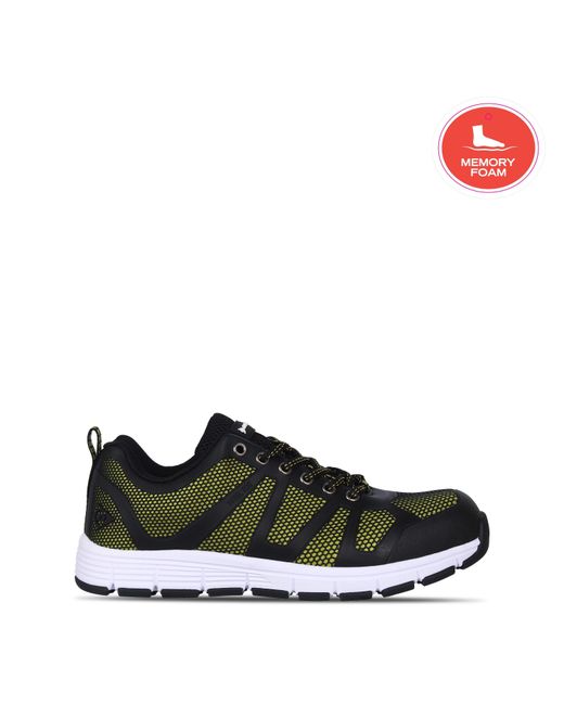 Dunlop Black Reno Steel Toe Cap Shoes for men