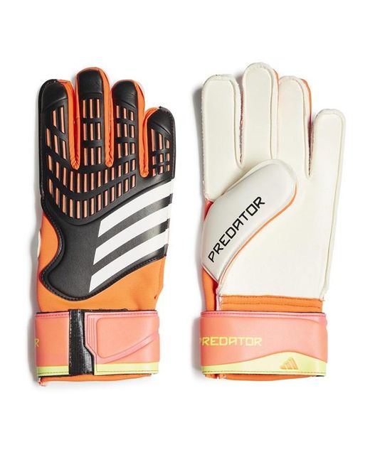 Adidas Orange Predator Gl Match Goalkeeper Gloves for men
