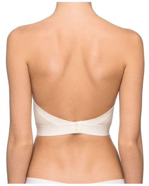 Ultimo Fuller Bust Low Back Strapless Bra in Natural Lyst