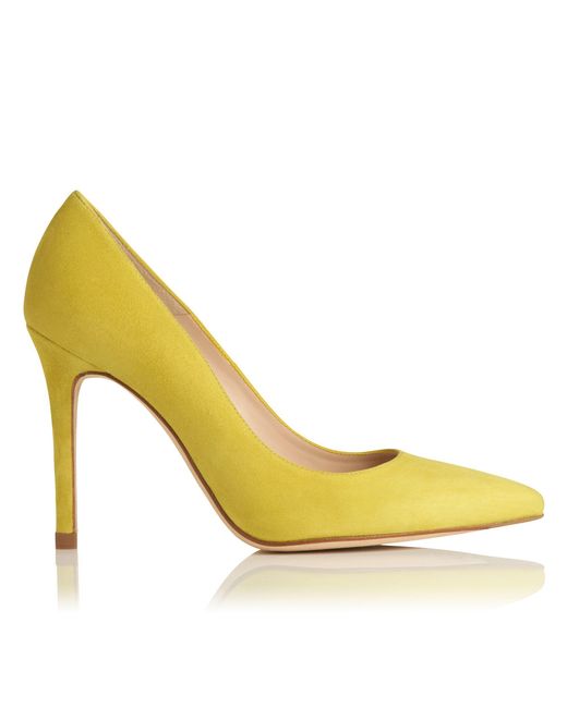 L.k.bennett Fern Court Shoes in Yellow | Lyst