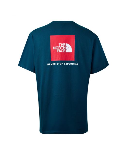 The North Face Blue Never Stop Exploring Regular Fit T-Shirt for men