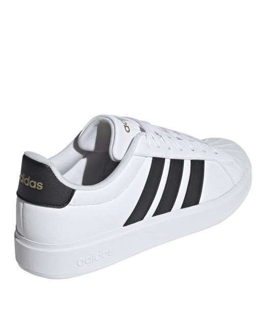 Adidas Gray Street Talk Low-Top Trainers for men