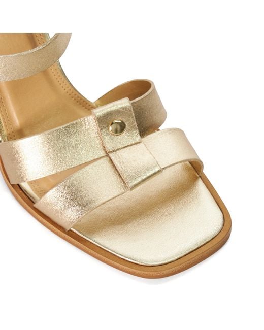 Dune Metallic Jessia Heeled Sandal