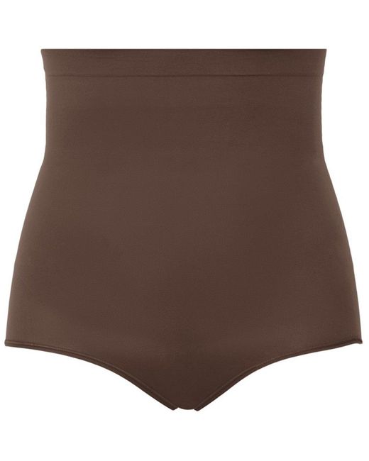 Spanx Brown Sculpt Seamless Power High-Waisted Brief