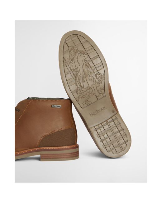 Barbour Brown Readhead Chukka Boots for men