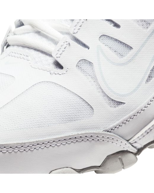 Nike White Reax 8 Tr Workout Shoes for men