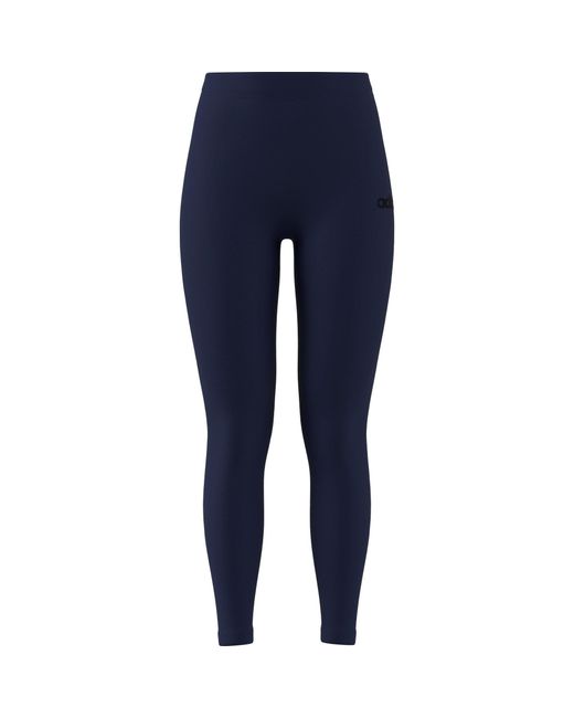 Adidas Blue Essentials Linear Cotton Leggings