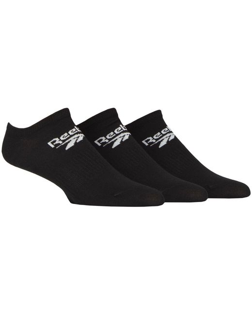 Reebok Black Core Low Cut Trainer Socks