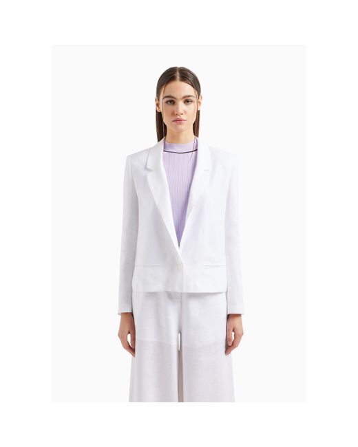 ARMANI EXCHANGE White Giacca
